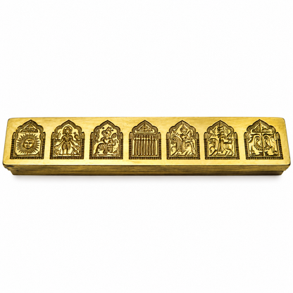 Johnson Tools Squre Shape Thappa/Sancha/Mold of Bronze For Design Jewellery Locket/Pendel Making.