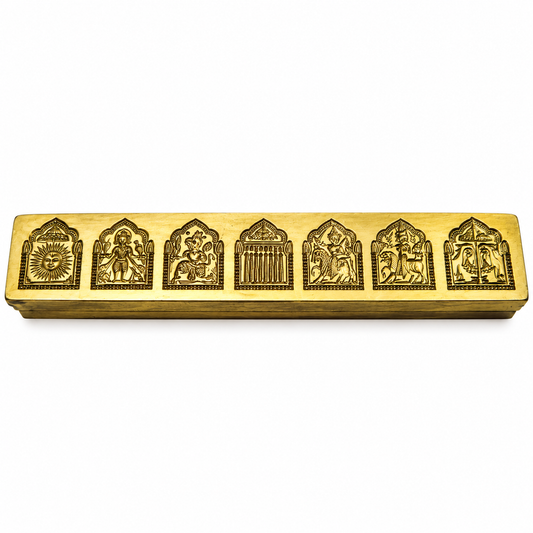 Johnson Tools Squre Shape Thappa/Sancha/Mold of Bronze For Design Jewellery Locket/Pendel Making.