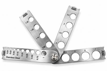 Johnson Tools Ajanta Stainless Steel Ball Gauge Can Measure From 0.01 to 6mm For Goldsmiths and industrial Works