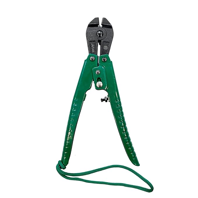 Johnson Tools 8" Green Nipper Metal Casting Tree Cutter Multipurpose for Jewellery Making and Repair, Metalsmith, Model Making, Hobby Crafts DIY Diagonal Plier