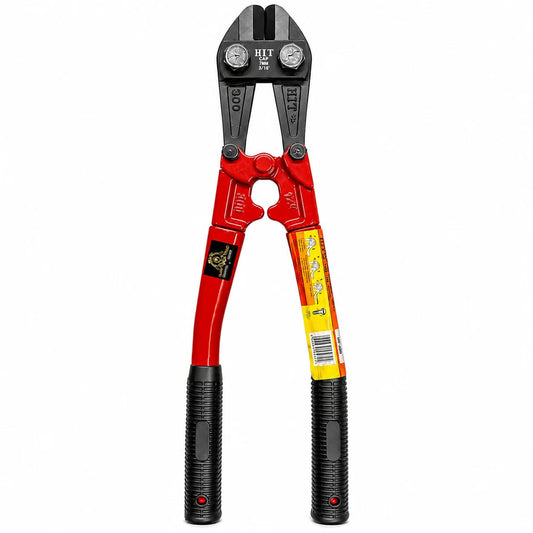 Johnson Tools 12 inch Steel Bolt Cutter for Cutting Bolts, Gold Biscuit and Other Various Uses (300mm)