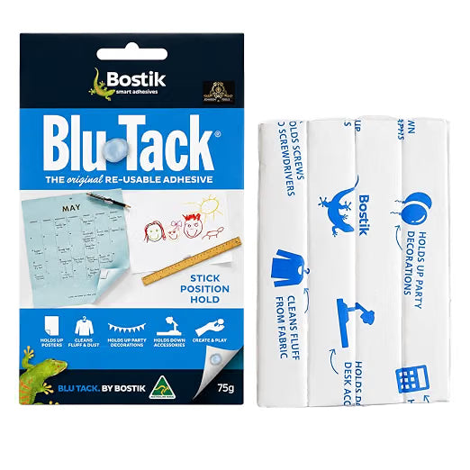 Johnson Tools Bostik Blutack Reusable Adhesive