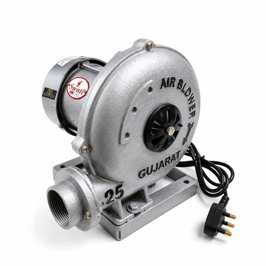 JOHNSON TOOLS Blower Fan Machine for Gas Melting Furnace (Silver, 25 no (Medium))