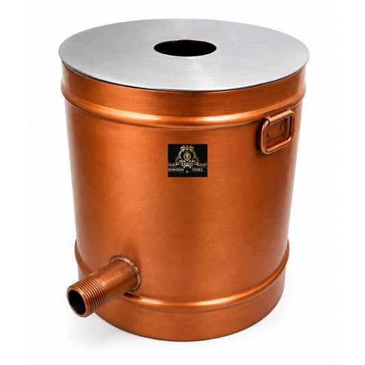 Johnson Tools (5.5 to 7Kg) Capacity Gas Melting Furnace/Desi Bhatti For Melting Silver, Brass, Aluminum (Crucible Not Included)
