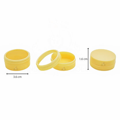 Johnson Tools 12‑in‑1 Clear Plastic Organizer Box – Plastic n Glass Case for Gems, Stones, Jewelry, Clips