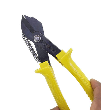 Johnson Tools Spring Loaded 8'' Wire metal Cutter For Goldsmith and Metalsmiths