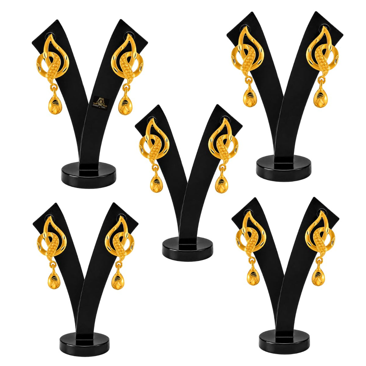 Johnson Tools Plastic Earring Stand Holder For Showcasing Ear-ring Jewelry
