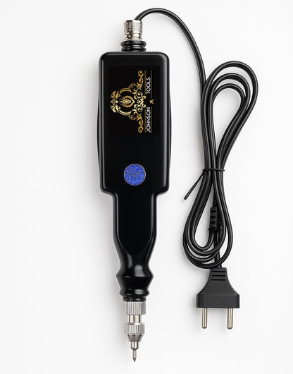 Johnson Tools Kinjal Handy Electric Engraving and Dull Machine – Carbide Tip for Metal, Jewellery, Wood, Ceramic, Plastic (230 V)