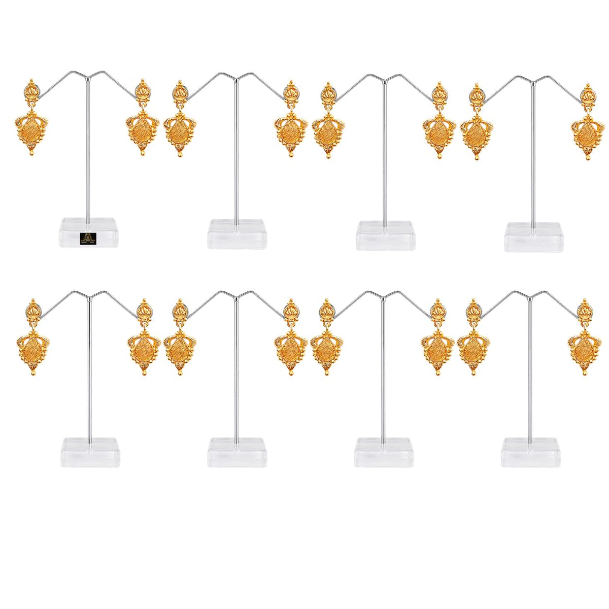 Johnson Tools Metal Earring Stand Holder For Showcasing Ear-ring Jewelry
