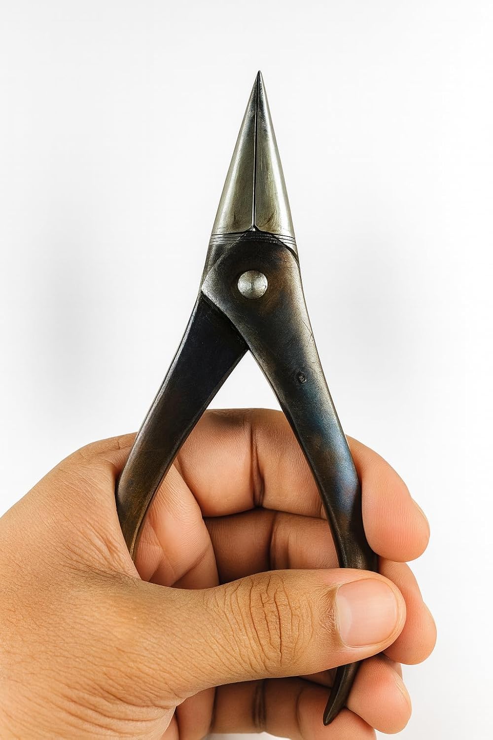 Johnson Tools G-Plas Long Nose Mini Plier with Tempered Iron, Jewellery Plier (Precision Tips)