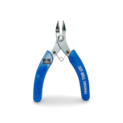 Johnson Tools Original Cut Well Stainless Steel Diagonal Cutter, Nipper, Plier (blue handle, Size-110mm)