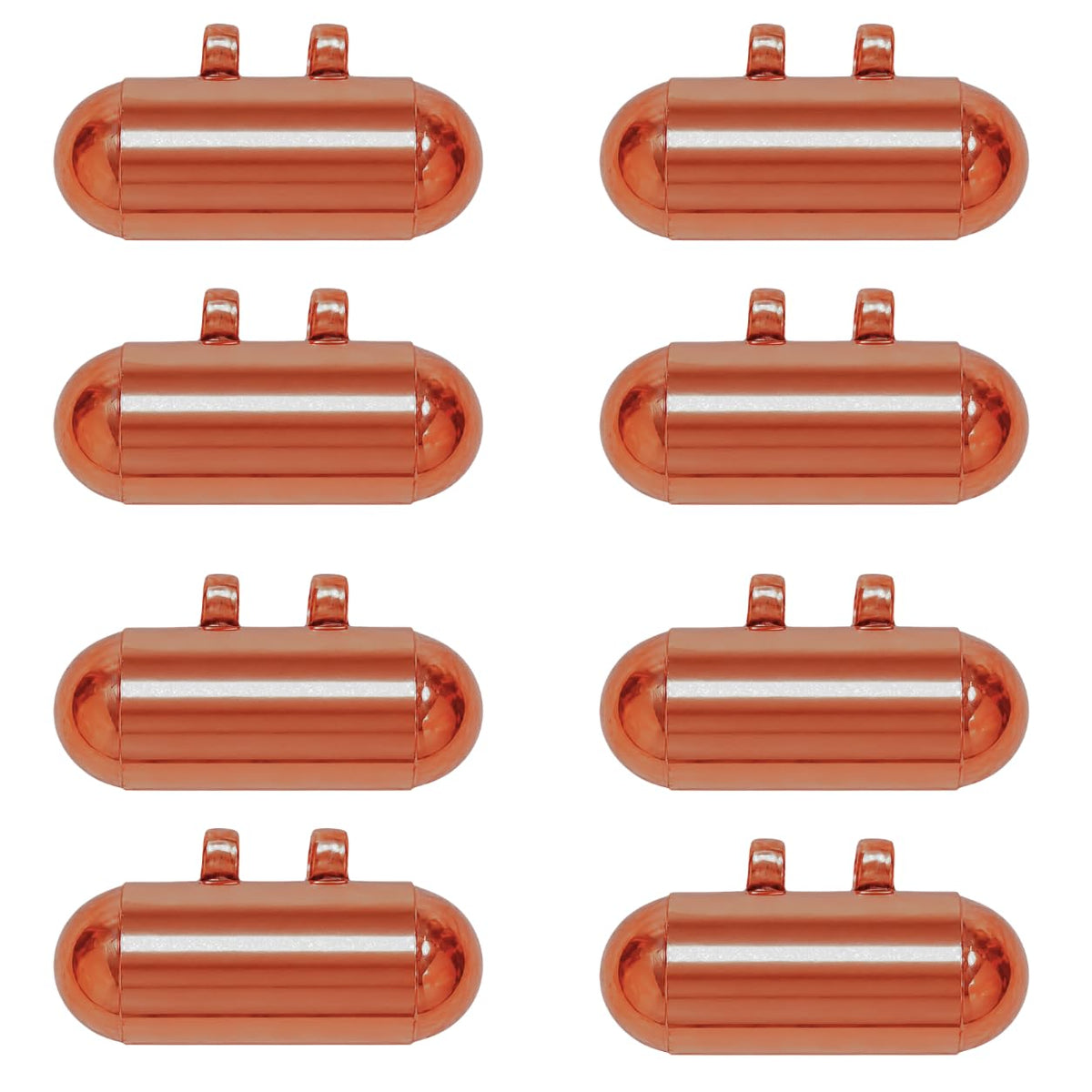 Johnson Tools Solid Copper Plain Tabiz (Madliya) for Women Men and Children (Cylinder Shape, Size 1 inches)