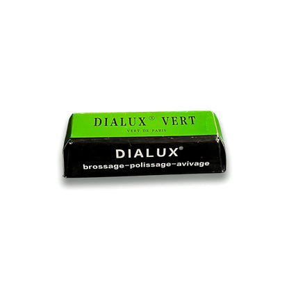 Johnson Tools Dialux Green High Polishing Rouge Bar used on White Gold, Platinum and Harder Metals for Final Polishing Process on Jewellery Making or Repair, Watchmaking, Model Making and Hobby Crafts