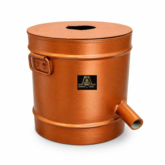 Johnson Tools 1kg Capacity Gas Melting Furnace/Desi Bhatti For Melting Silver, Brass, Aluminum (Crucible Not Included)