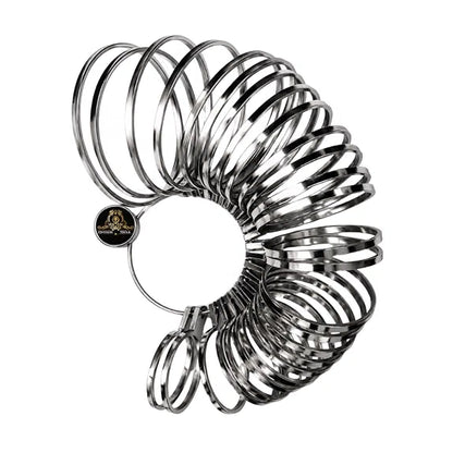Johnson Tools Handy Brass Bangle Sizer for Measuring Hand or Bangle Size No 1 to 27 (Chrome)