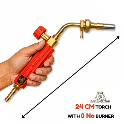 Johnson Tools 20cms Length LPG flamethrower gun with 0no Burner