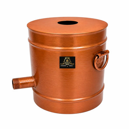 Johnson Tools 3kg Capacity Gas Melting Furnace/Desi Bhatti For Melting Silver, Brass, Aluminum (Crucible Not Included)