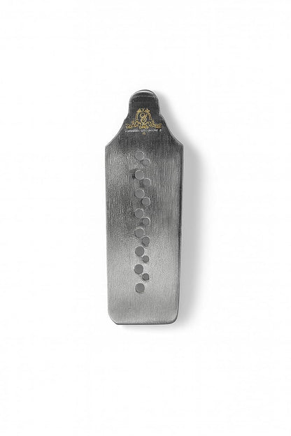 Johnson Tools Micro Tap and Die Plate (1.0‑1.8 mm, 8 Holes) Buff‑Polished Steel Thread Maker for Gold, Silver Jewellery wires and Pipes