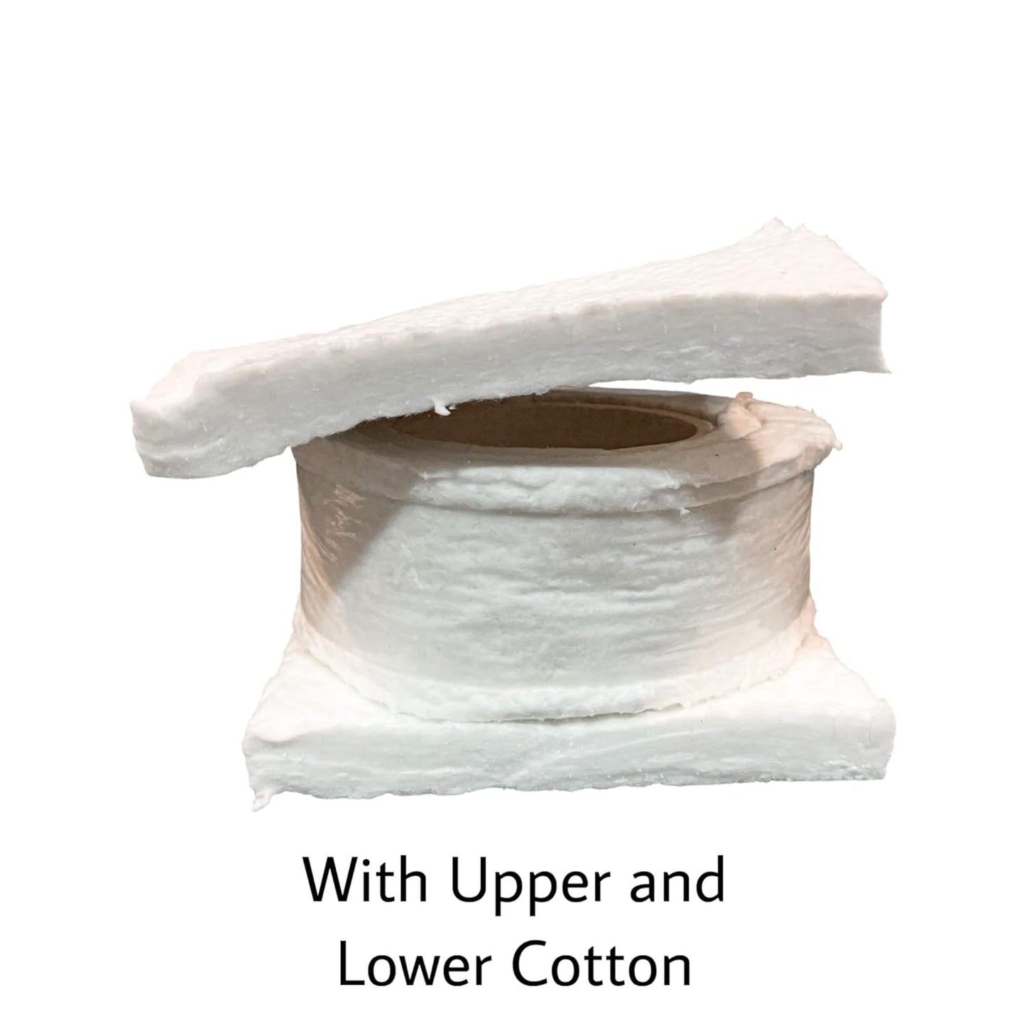 JOHNSON TOOLS Cotton Heating Element Muffle Coil With Sensor For Melting Furnace 1Kg Capacity [Compatible With Imported Furnaces Also], White