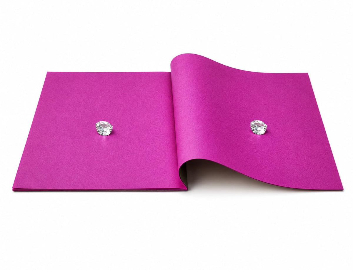 Johnson Tools Pink Paper For Jewellery Packing/Tying- Pack Of 4, Color-Pink