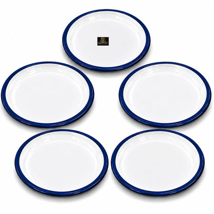 Johnson Tools Small Enamel Plate/Enamelware Plate (Flat) for Gold and Silver Jewellery, Surgical and Food Works