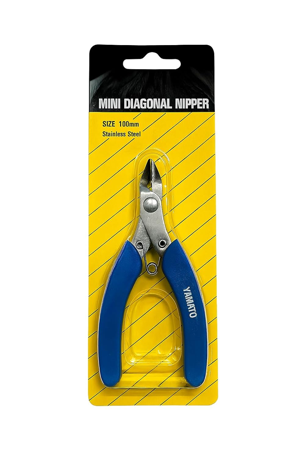 Johnson Tools Yamato Stainless Steel Diagonal Cutter, Nipper, Plier (blue handle, Size-110mm)