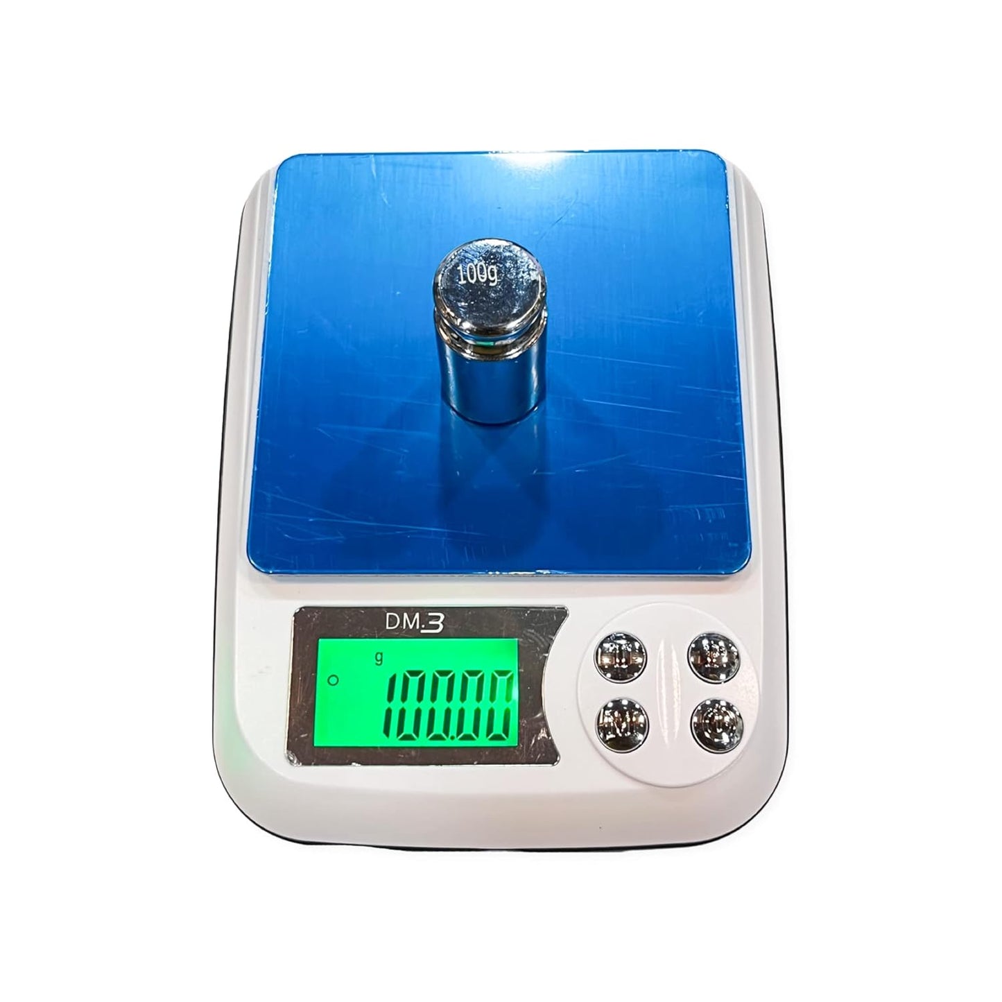 Johnson Tools 100WGT Iron 100gm Mster Calibration Weight Scale with Chrome Finish