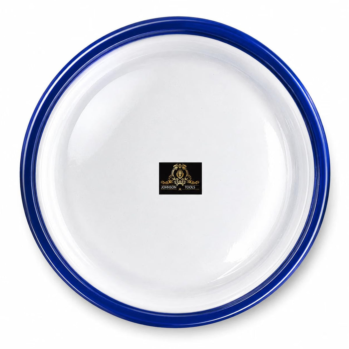 Johnson Tools Small Enamel Plate/Enamelware Plate (Flat) for Gold and Silver Jewellery, Surgical and Food Works