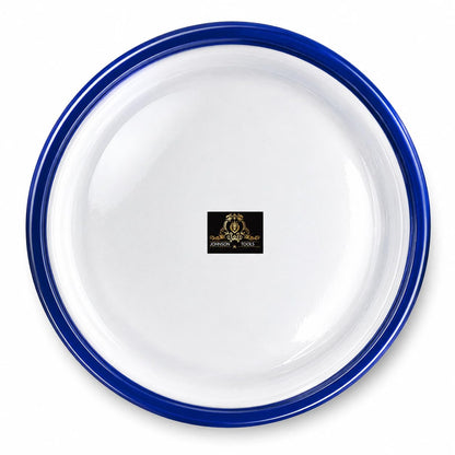 Johnson Tools Small Enamel Plate/Enamelware Plate (Flat) for Gold and Silver Jewellery, Surgical and Food Works