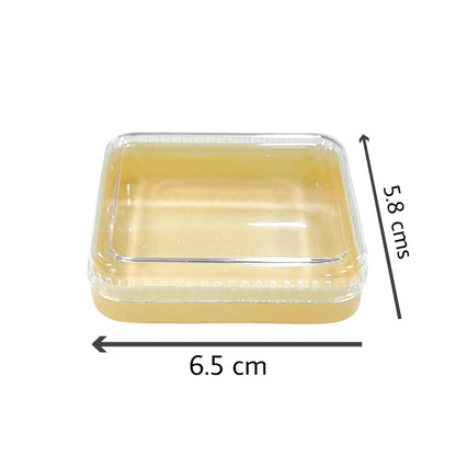 Johnson Tools Multi Utility 6 Removable Rectangular Small Containers or Storage Box Organizer with Glass