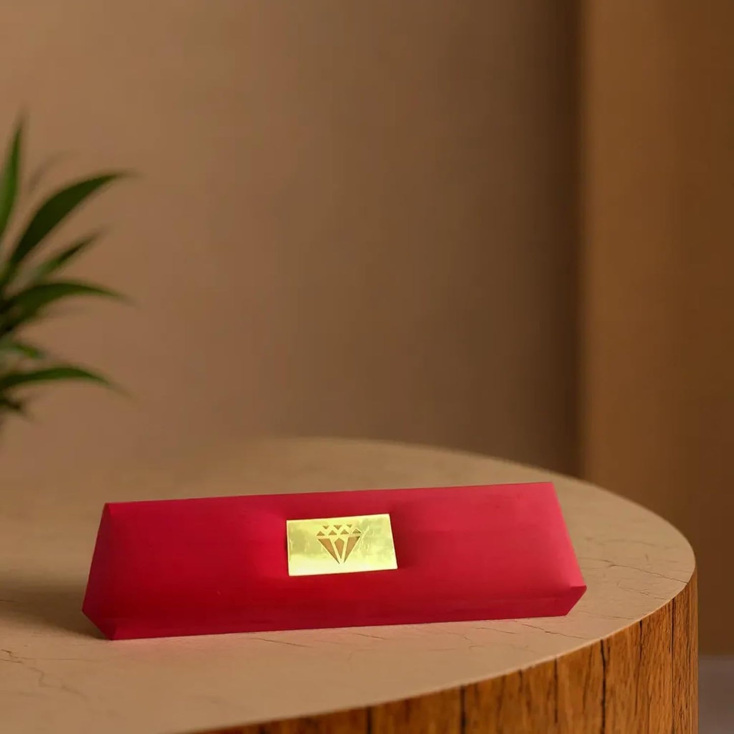 Johnson Tools Suede Finish Velvet Gift Box with LED Light for Gold and Silver Bracelets, Chains, Mangalsutra