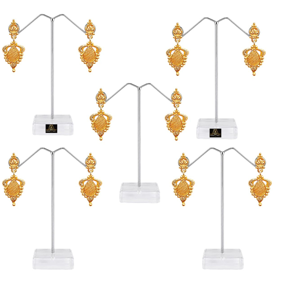 Johnson Tools Metal Earring Stand Holder For Showcasing Ear-ring Jewelry