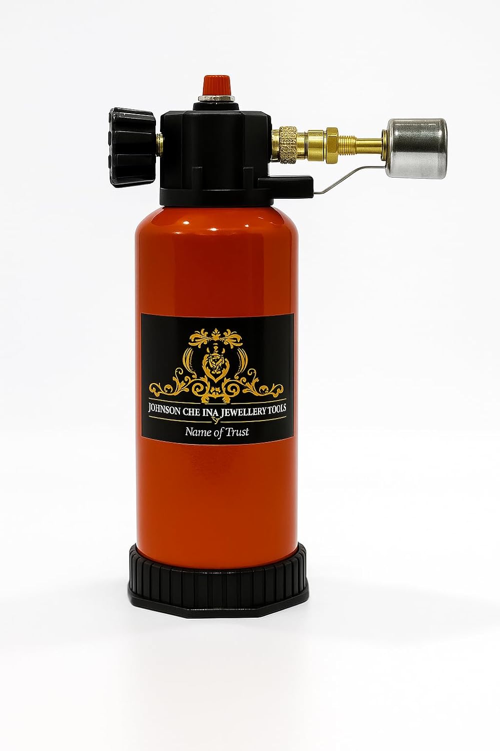 Johnson Tools Wonder Refillable Butane Torch with Adjustable Flame, Piezo Ignition Used as Gold and Silver Soldering, Brazing, Culinary Torch (Gas Not Included)