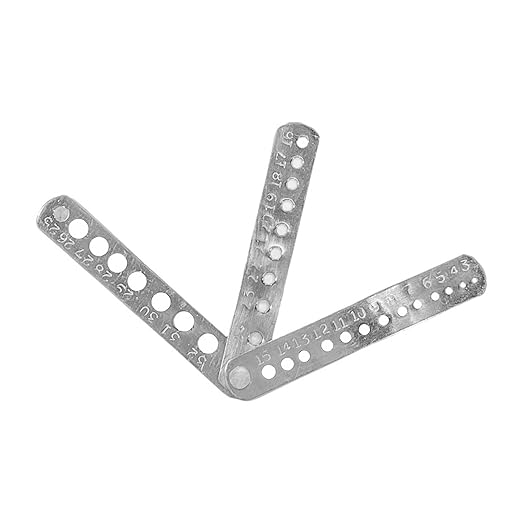 Johnson Tools Steel Ball Gauge Can Measure From 3 To 32 Gauge For Goldsmiths and industrialists, Ball Diameter Measuring Works