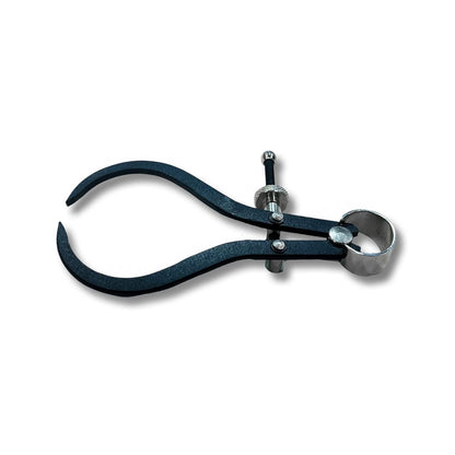 Johnson Tools Aven Spring Adjustable Outside Compass Divider 4" Fine Point Black Powder Coated Measuring for Jewellery Marking, Scribing, Craftsman, Architect, Artist, Carpenter, Model Making