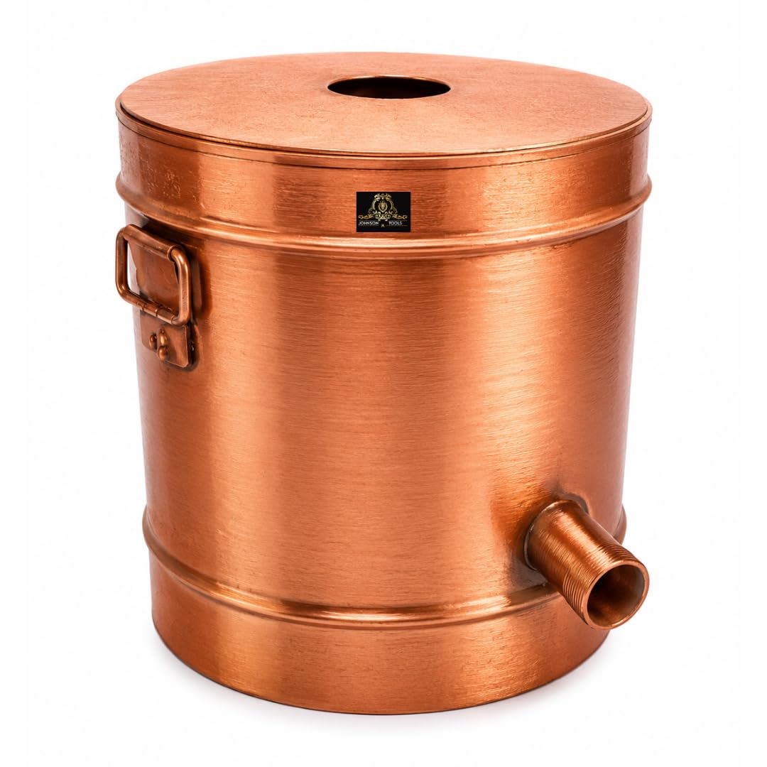 Johnson Tools 4kg Capacity Gas Melting Furnace/Desi Bhatti For Melting Silver, Brass, Aluminum (Crucible Not Included)