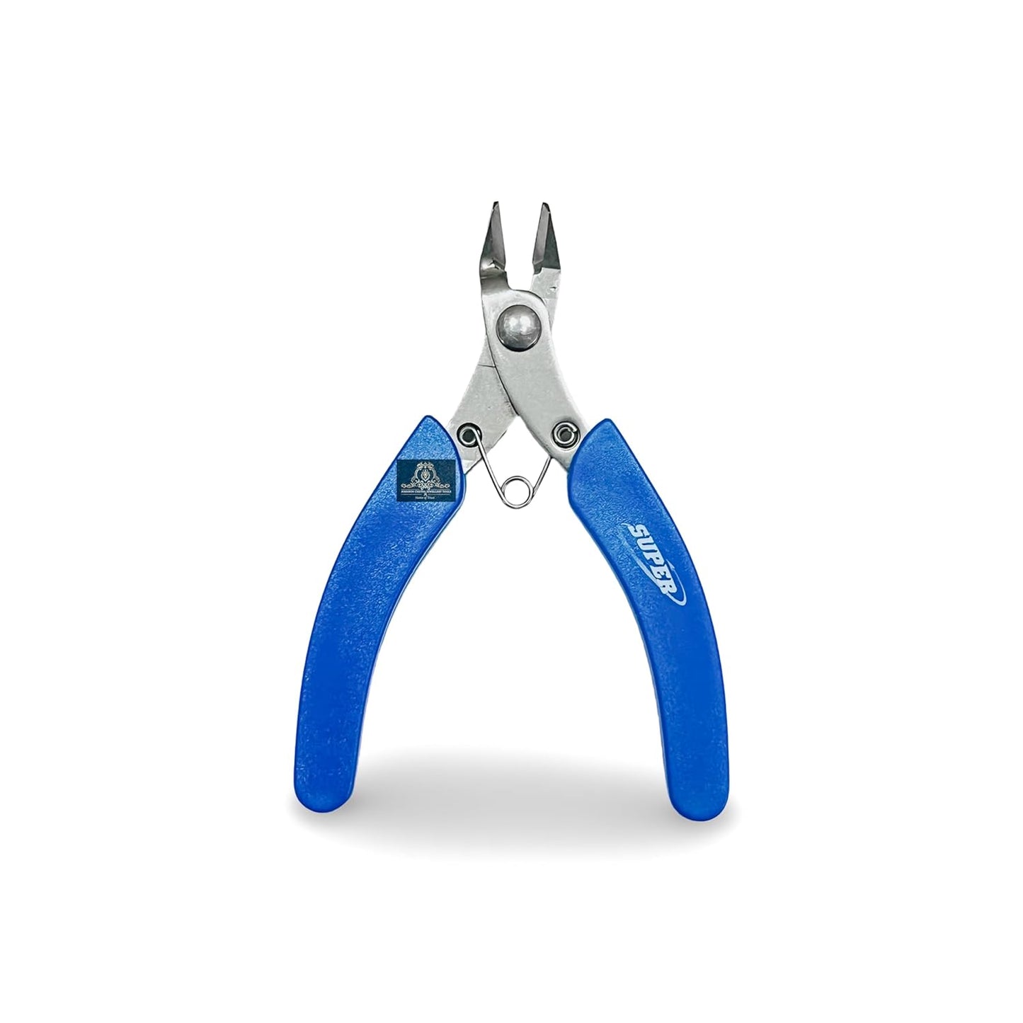 Johnson Tools Super Stainless Steel Diagonal Cutter, Nipper, Plier (blue handle, Size-110mm)