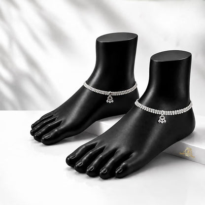 Johnson Tools Mannequin Anklet Display Foot Leg Pair for Jewellery, Payal, Shoes, Heels Display or Other Multipurpose Works (Without Heel)