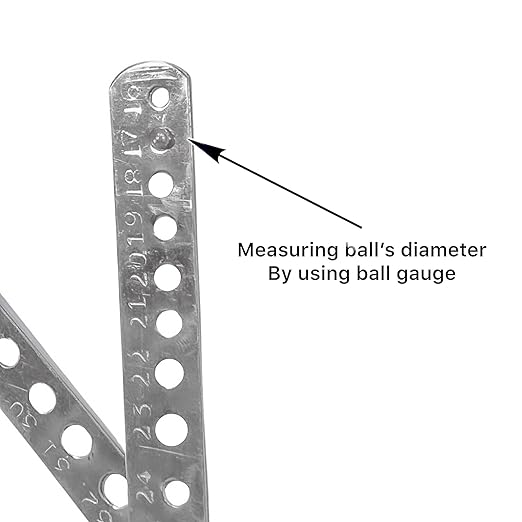 Johnson Tools Steel Ball Gauge Can Measure From 3 To 32 Gauge For Goldsmiths and industrialists, Ball Diameter Measuring Works