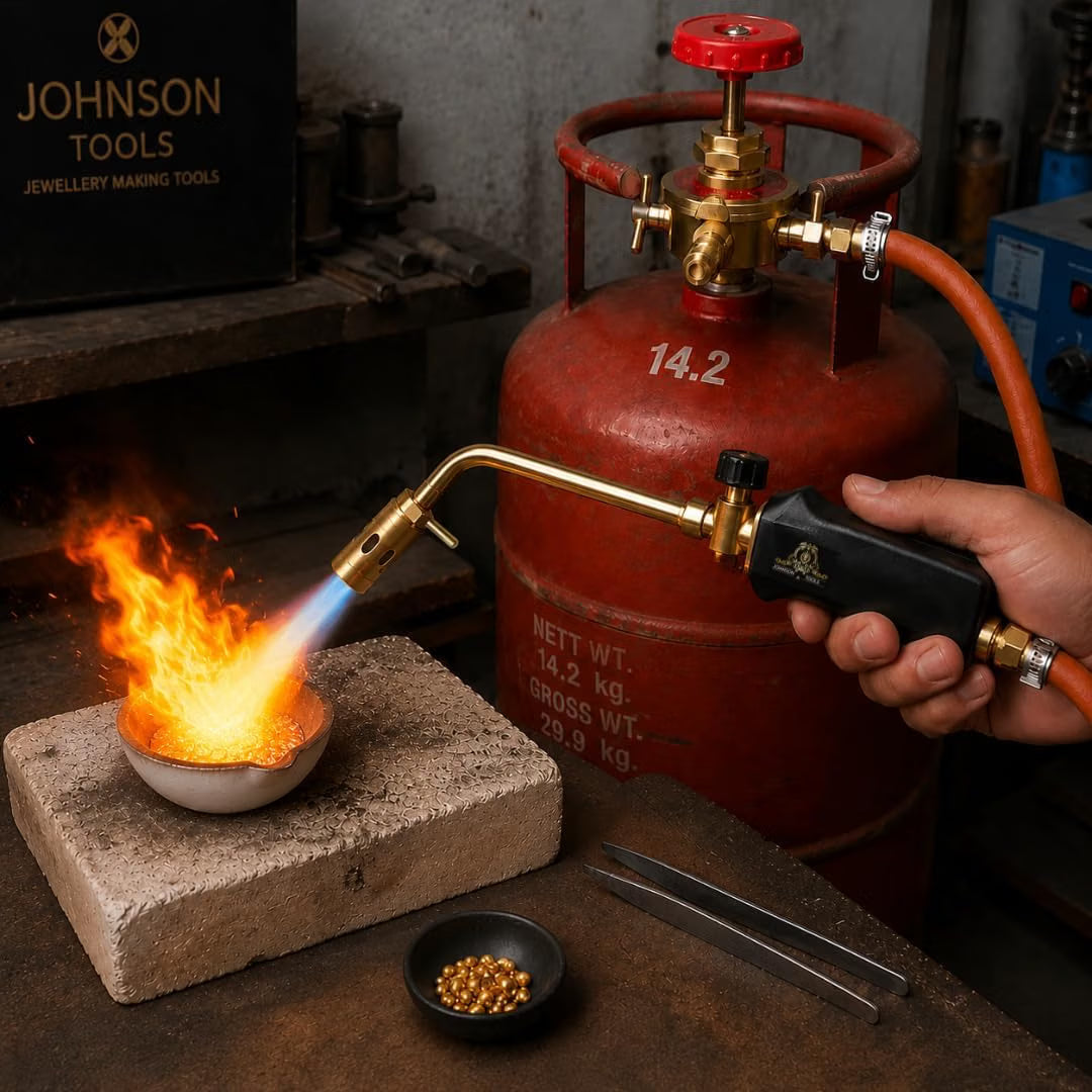 Johnson Tools Burner (3 No Size) For LPG Flamethrower Torches