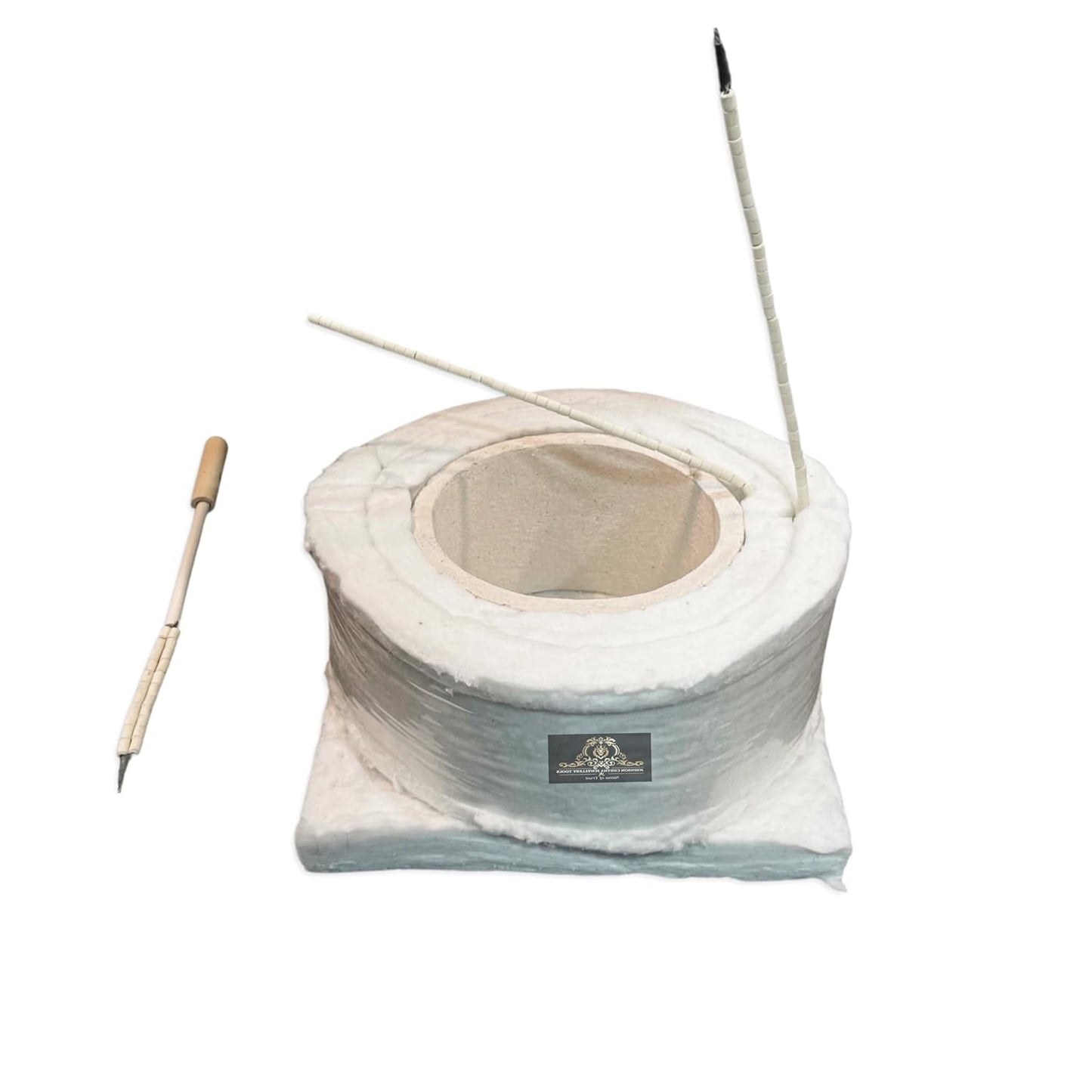 Johnson Tools Heating Element Muffle Coil With Sensor For 500gm Capacity Electric Melting furnace (compatible with imported furnaces also)