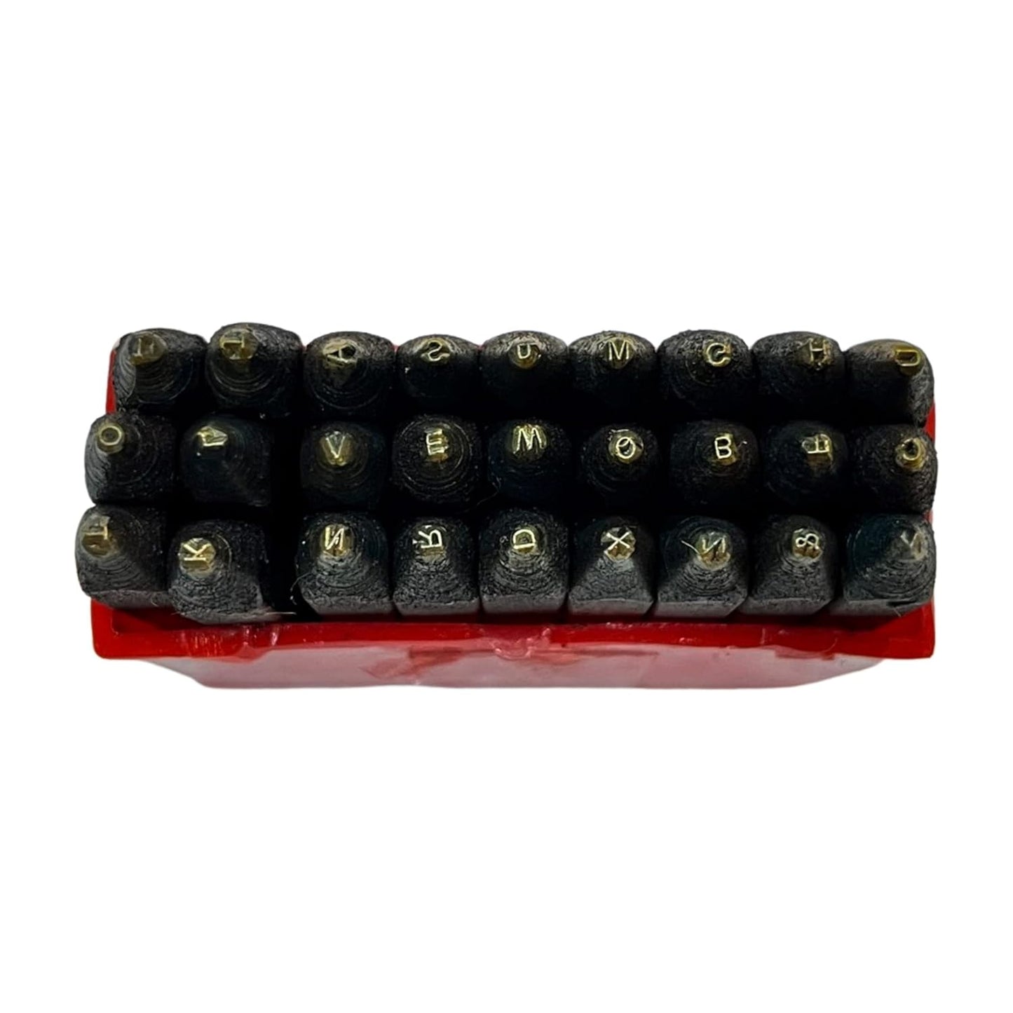 Johnson Tools Handmade Letter Punch Set of A-Z Letters (small Size) for Small Gold Jewellery or Articles (Size 1 MM (1/32 Inch)