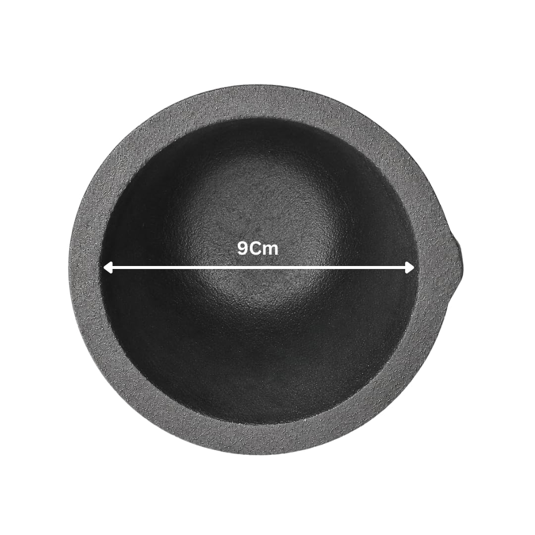 Johnson Tools Clay Graphite Crucible Pot 2no (3kg Capacity) for High Temperature Melting, Casting Refining Gold, Silver, Copper, Brass and Aluminium Metal - Electric or Gas Furnace
