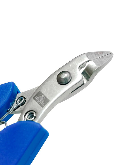 Johnson Tools Original Strong Stainless Steel Diagonal Cutter, Nipper, Plier (blue handle, Size-110mm)