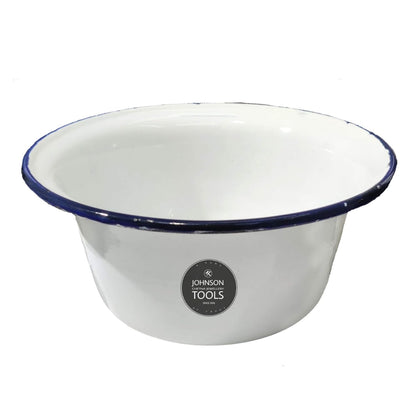 Johnson Tools 25pc Enamel Bowl Set - Tam Chini Pyala for Jewellery, Surgical & Kitchen Works - 2L Capacity