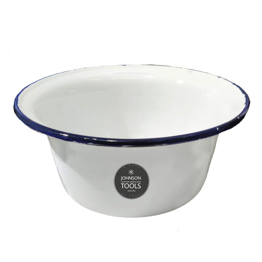 Johnson Tools 25pc Enamel Bowl Set - Tam Chini Pyala for Jewellery, Surgical & Kitchen Works - 2L Capacity