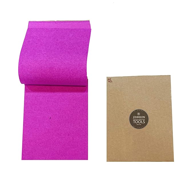 Johnson Tools Pink Paper For Jewellery Packing/Tying- Pack Of 4, Color-Pink