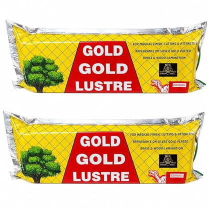 Johnson Tools Metal Polishing Compound Lustre Bar for Polishing Cleaning Abrasive Finishing Stropping Buffing on Copper, Brass, Silver, Gold, Platinum