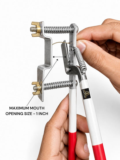 Johnson Tools Multipurpose Wire and Strap Sizer Cutter for Cutting Gold and Silver Wires and Straps