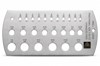 Johnson Tools Stainless Steel Ball Gauge/Multipurpose Gauge Can Measure from 0.062 to 0.500 (1/16 to 1/2)